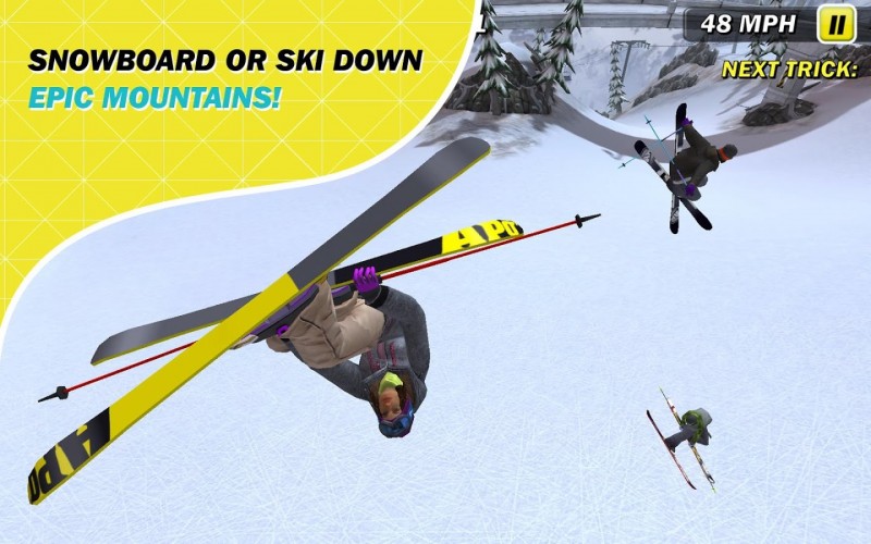 SummitX 2: Skiing/Snowboarding - гоняем на лыжах и сноуборде