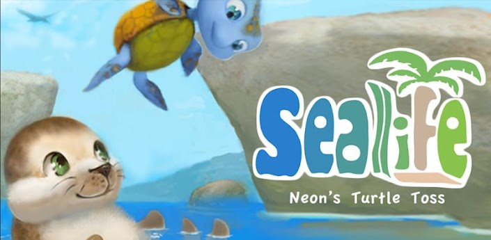 Seallife: Neon's Turtle Toss - приключения на пляже
