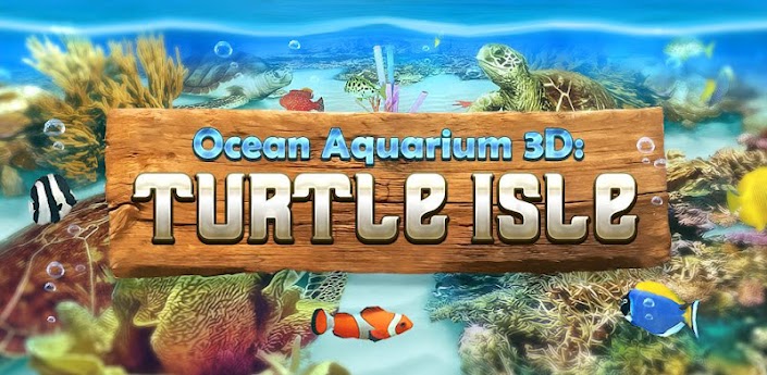 Ocean Aquarium 3D: Turtle Isle - качественные живые обои