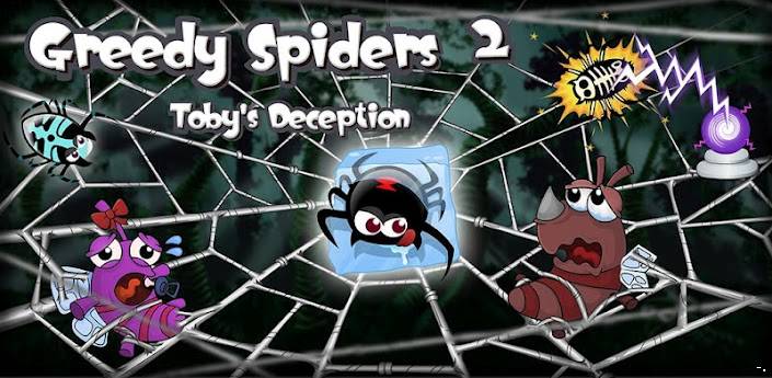 Greedy Spiders 2 - продолжение забавной головоломки