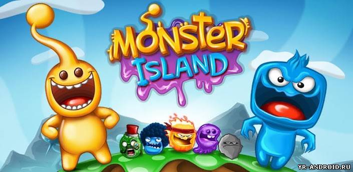 Monster Island - веселый арканоид