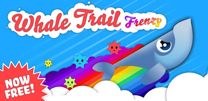 Whale Trail Frenzy - красочная аркада