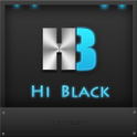 HI-Black GO LauncherEX Theme - оригинальная тема с 50 иконками