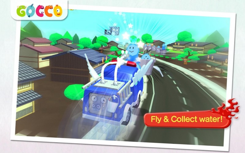 Gocco Fire Truck: 3D Kids Game - спешим на пожар